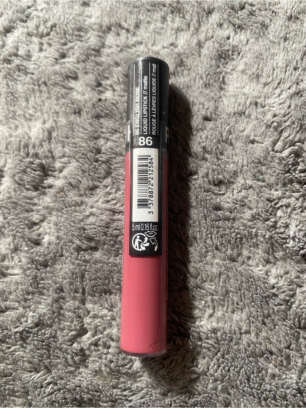 Sephora Lipstain Matte Liquid Lipstick - ENGLISH ROSE Shade 86